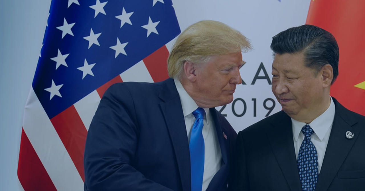 Trump and Xi shake hands at the G20 summit
