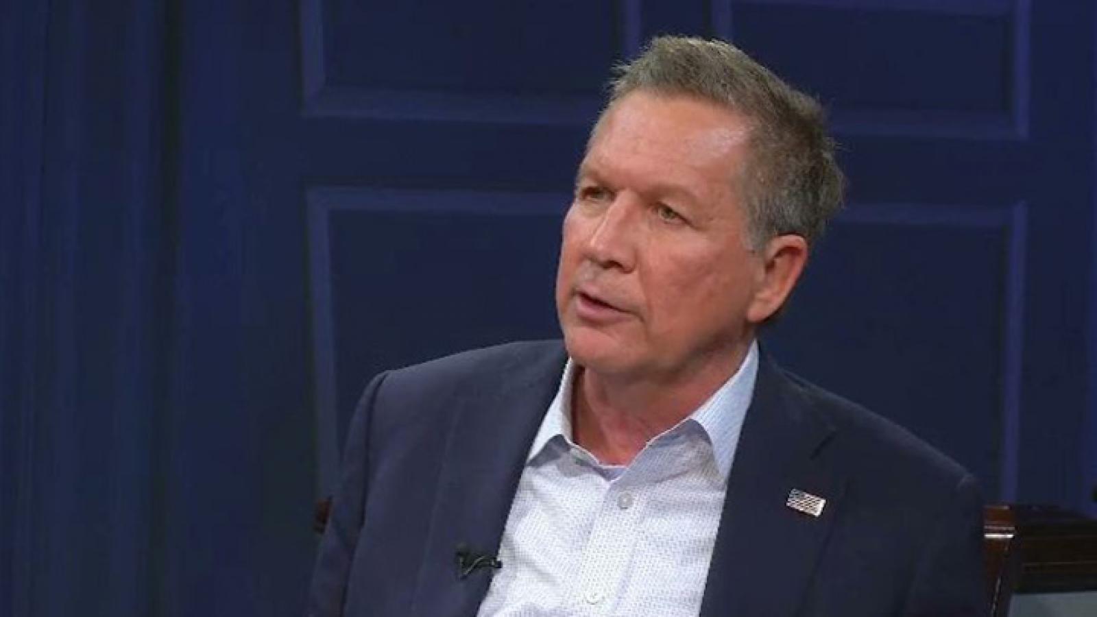 John Kasich, the 69th and current Governor of Ohio, who seeks the Republican nomination for President of the United States in the 2016 election