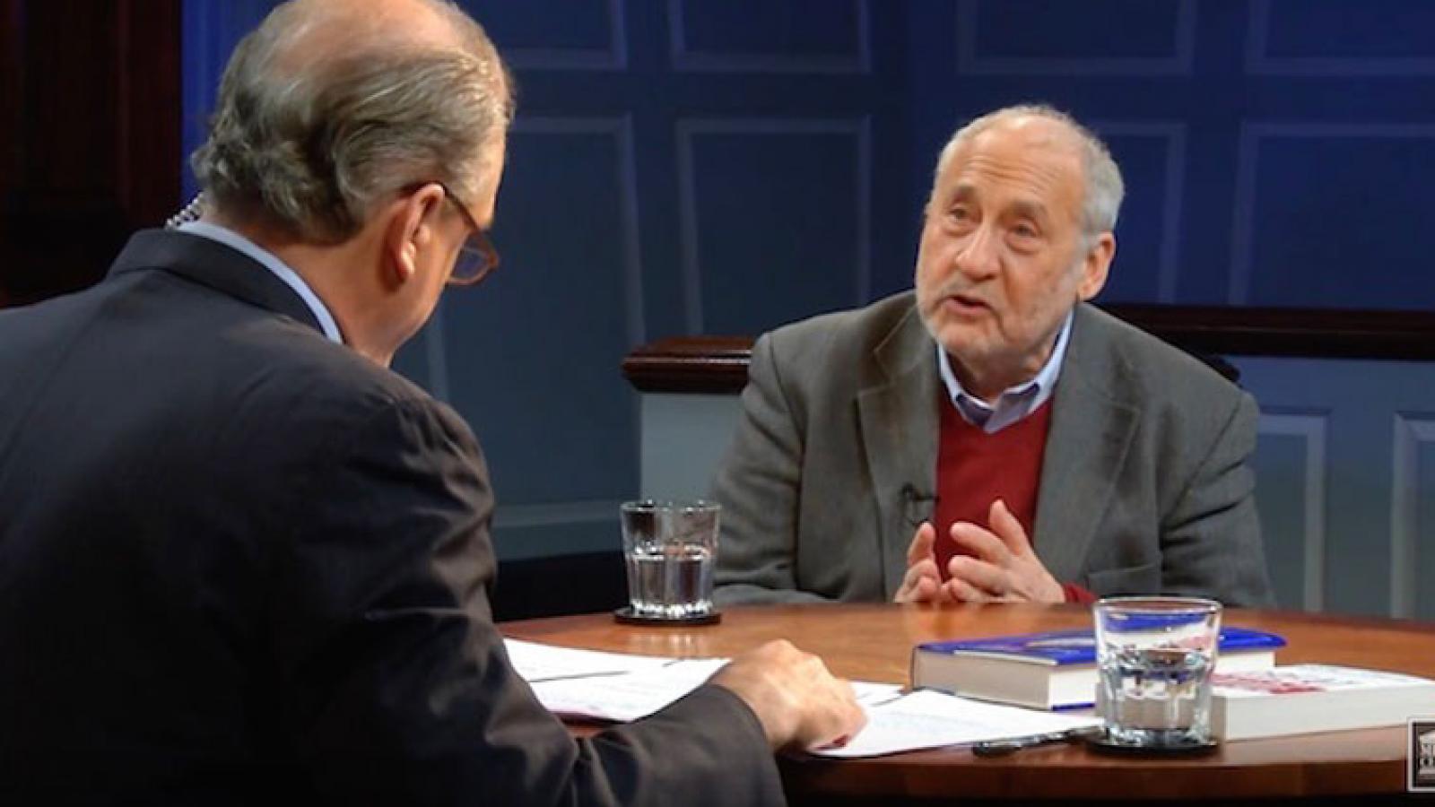 Joseph Stiglitz talks to host Douglas Blackmon