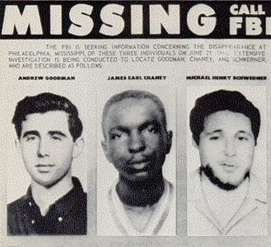 FBI poster of missing workers