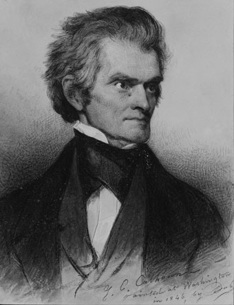 painting of John C. Calhoun