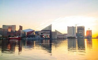 Baltimore inner harbor