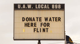 The ongoing water crisis in Flint, Michigan, where the lack of clean water has poisoned thousands of children, is a vivid illustration of the consequences of neglecting the country's infrastructure.