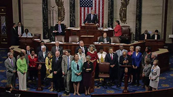 Democrats state House sit in