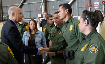 Border control agents