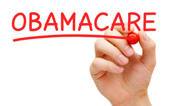 Obamacare written in marker