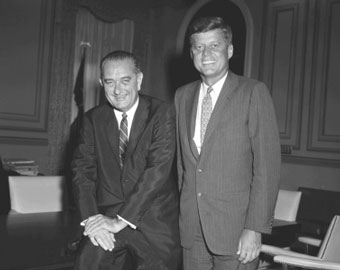 LBJ and JFK