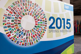 IMF spring 2015 meeting sign