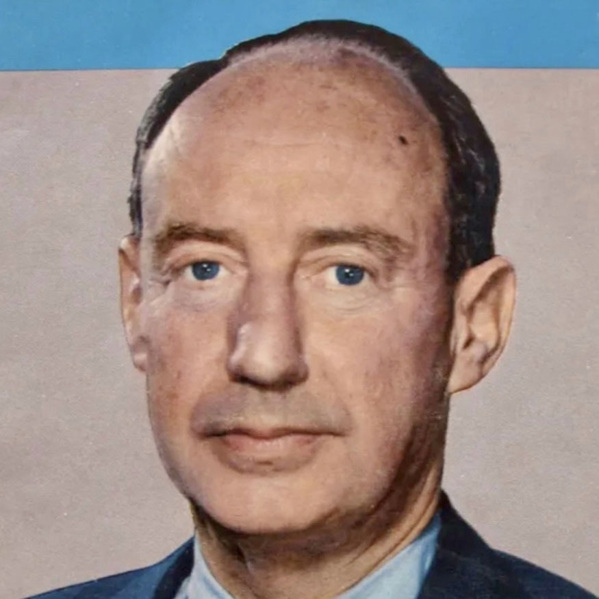 headshot of Adlai E. Stevenson II
