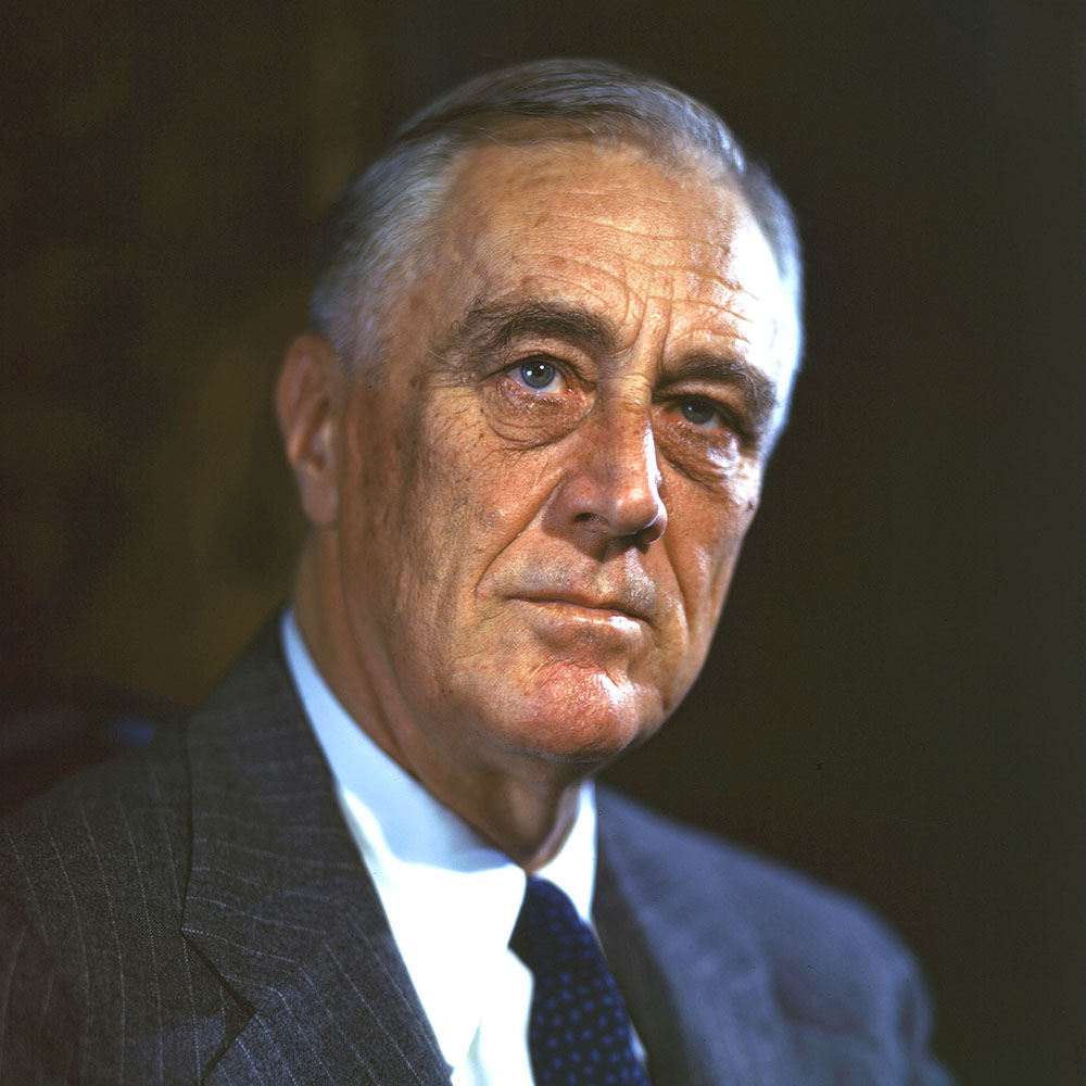 Franklin D. Roosevelt Sr. headshot