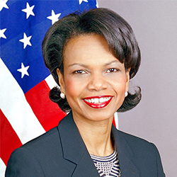 headshot of Condoleezza Rice
