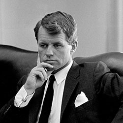 headshot of Robert F. "Bobby" Kennedy