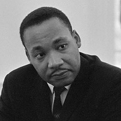headshot of Martin Luther King Jr. 