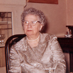 headshot of Elizabeth V. "Bess" Truman