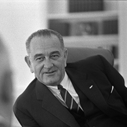 Lyndon B. Johnson headshot
