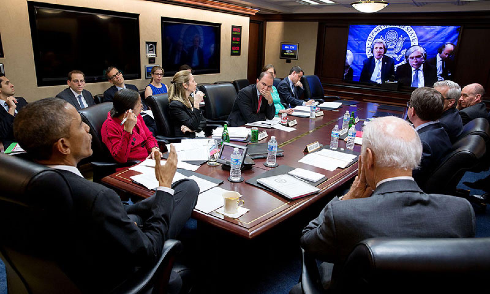 Situation room negotiations