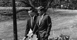 President Kennedy and Ted Sorensen