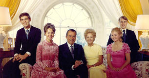 Nixon family portrait