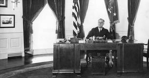 FDR in the Oval Office