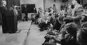 President Carter holds a press conference