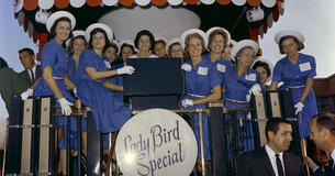 Lady Bird Express train campaigning 1964