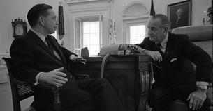 LBJ with Carl Albert