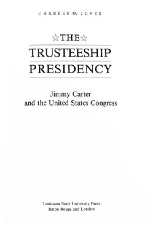 The Trusteeship Presidency