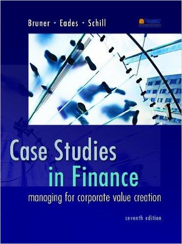 Case studies in finance