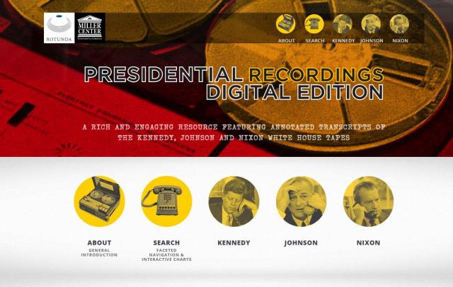 The Presidential Recordings Digital Edition
