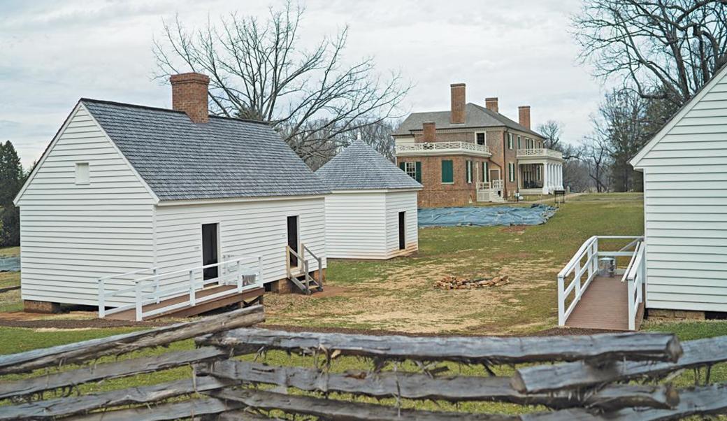 Slave quarters at Montpelier
