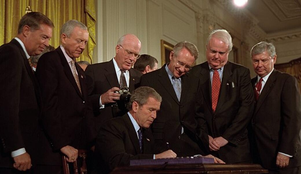 President Bush signs Patriot Act
