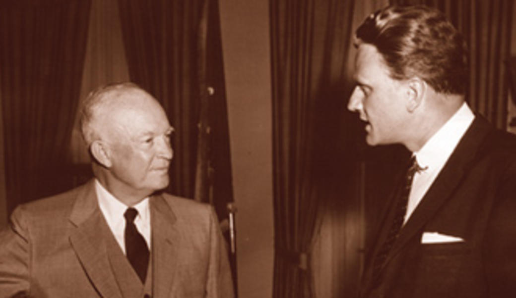 Eisenhower and Billy Graham