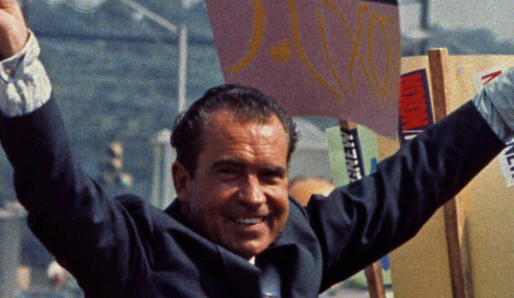 Nixon on the campaign trail