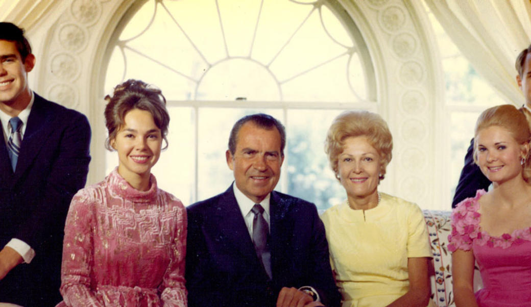 Nixon family portrait
