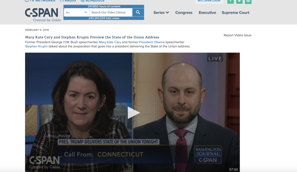 C-SPAN screenshot