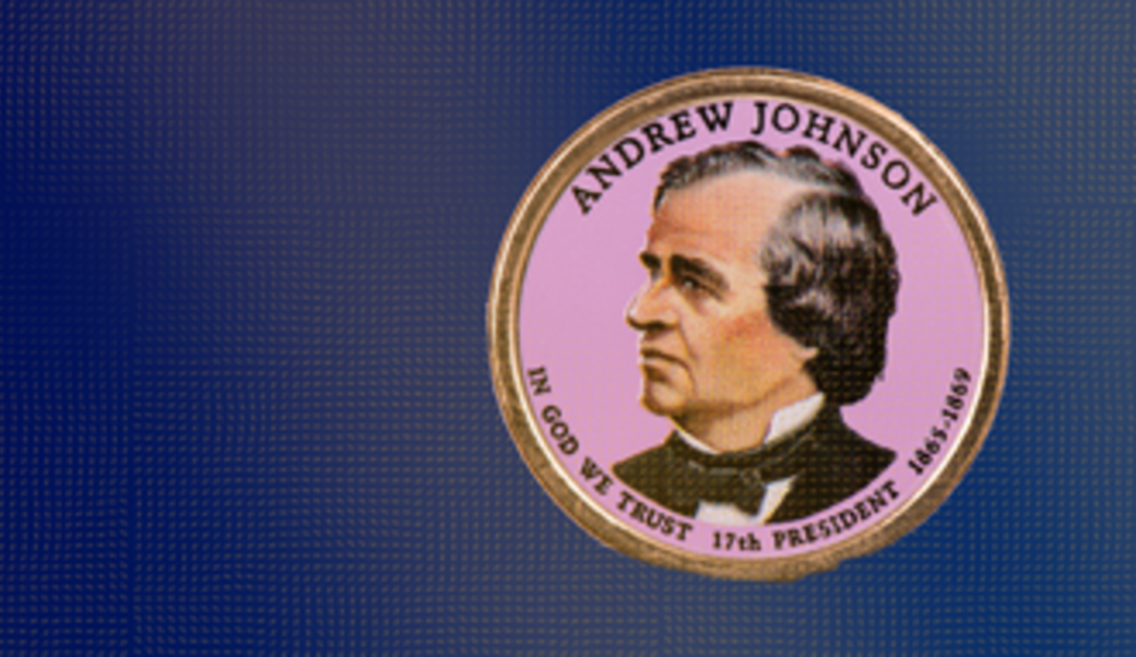 Andrew Johnson commemorative coin