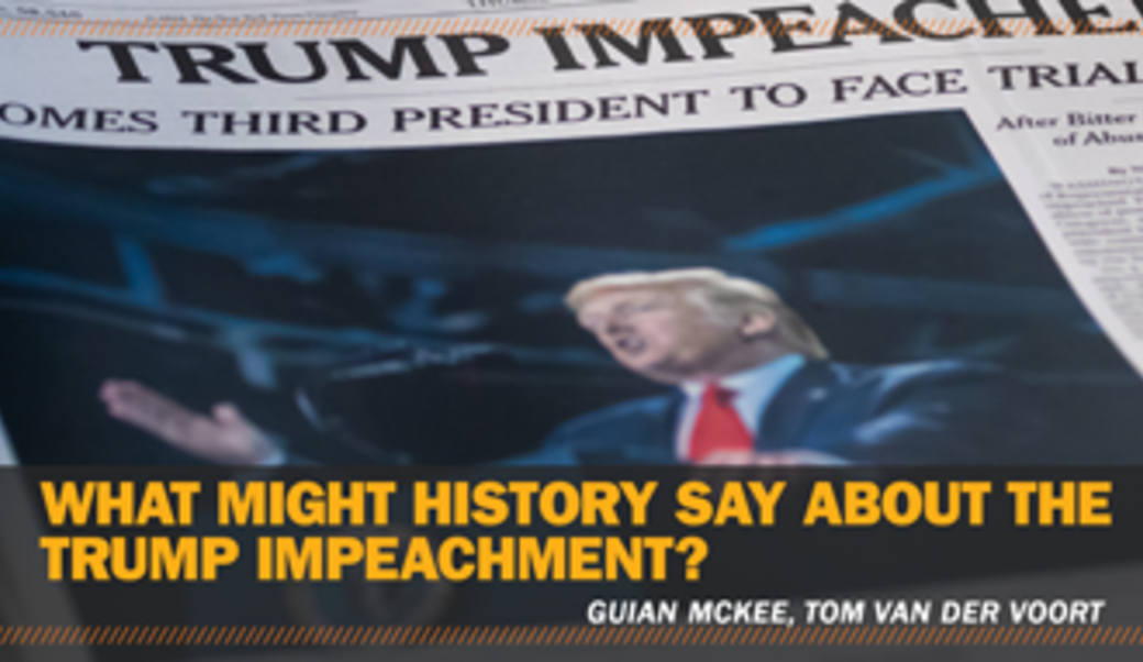 impeachment newspaper headline