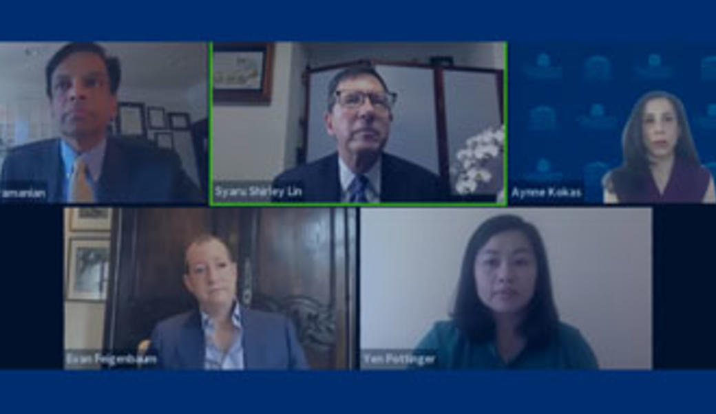 Zoom screen from the Battle Symposium 2020