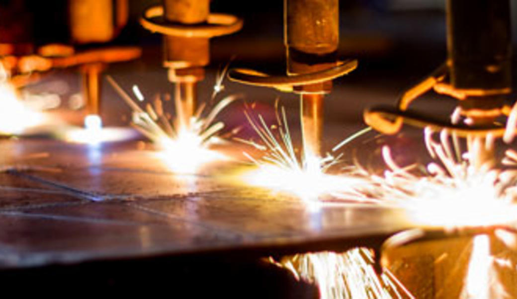 sparks from manufacturing