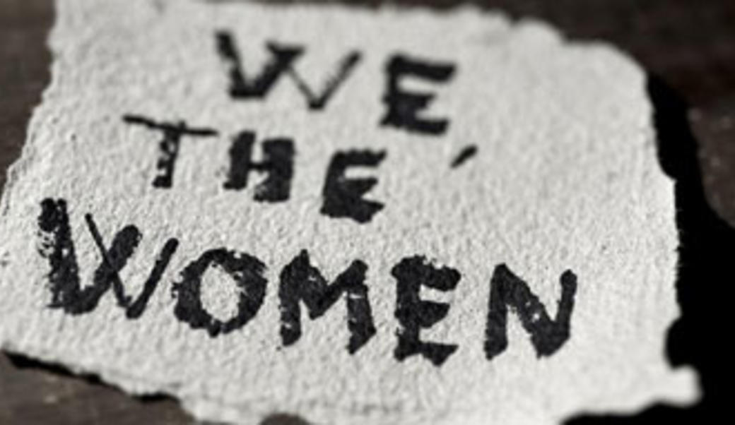We the women sign