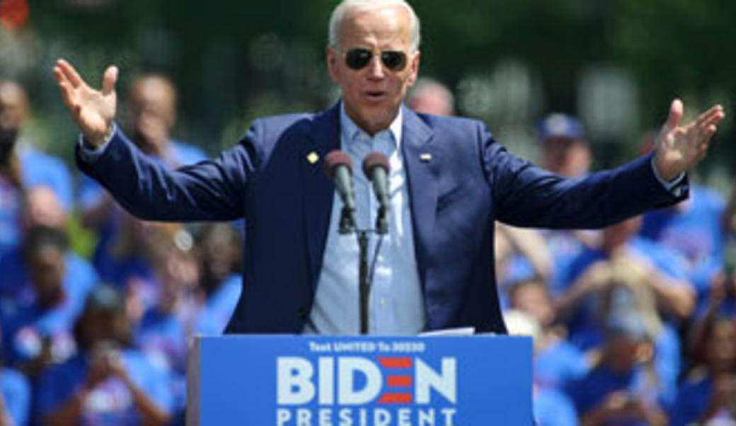 Biden campaigning in 2020 presidential election