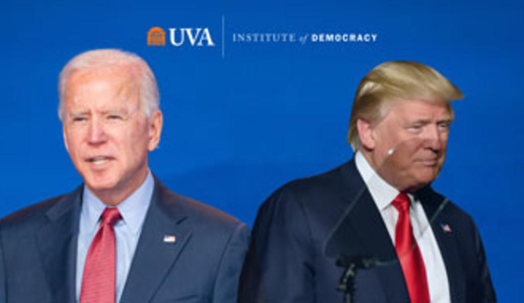 Biden and Trump photo illustration