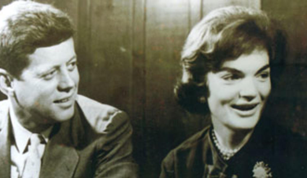 John and Jackie Kennedy