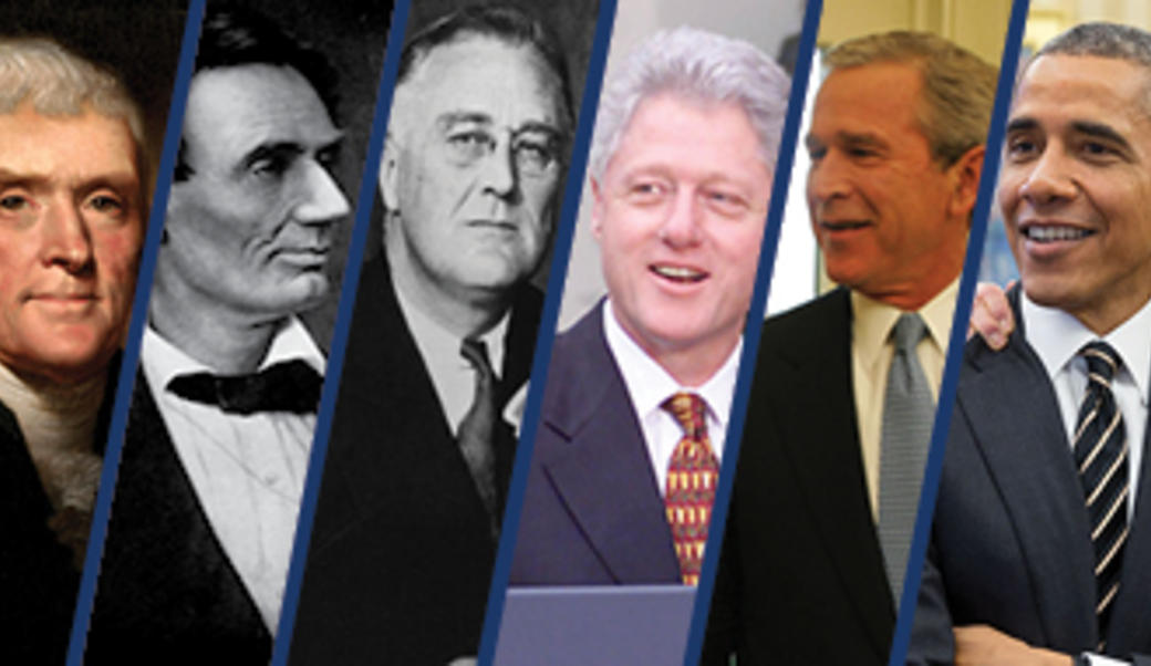 collage of presidents