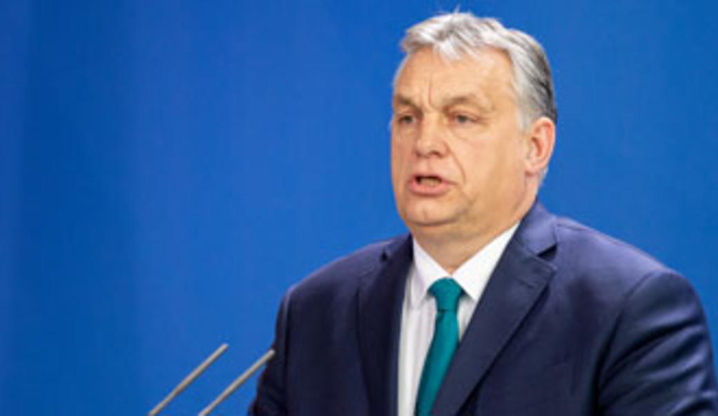 Viktor Orbán speaking