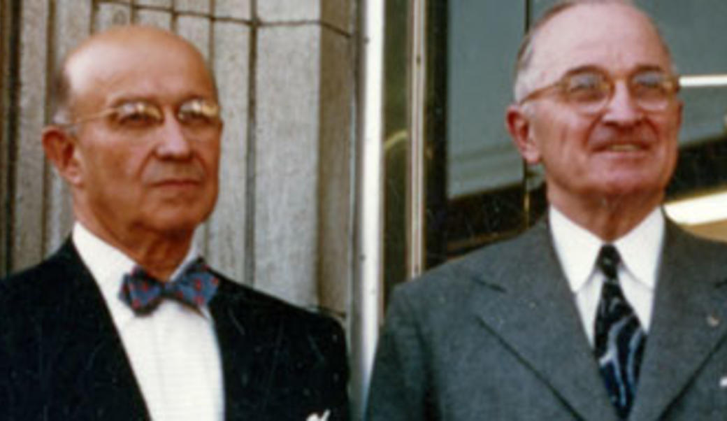 Eddie Jacobson and Harry Truman
