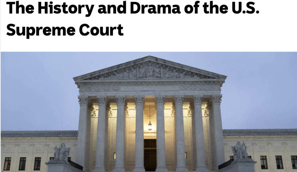 photograph of the exterior of the building of the Supreme Court of the United States
