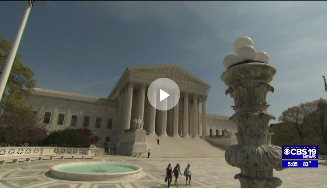 screenshot of exterior of U.S. Supreme Court building