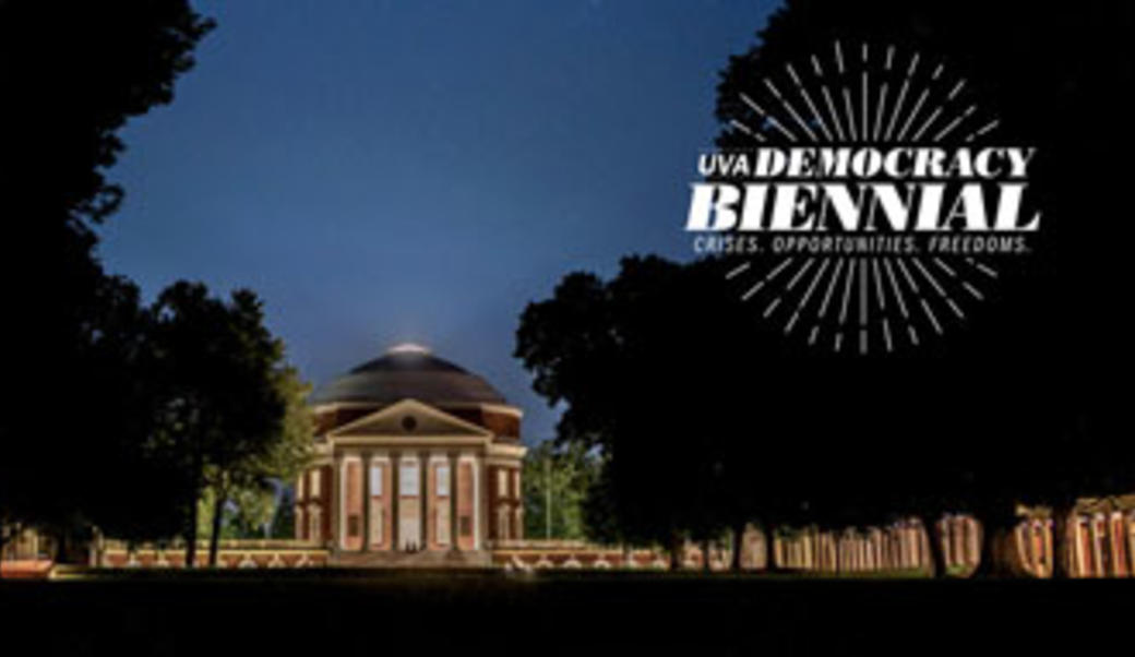 Rotunda picture with Biennial logo