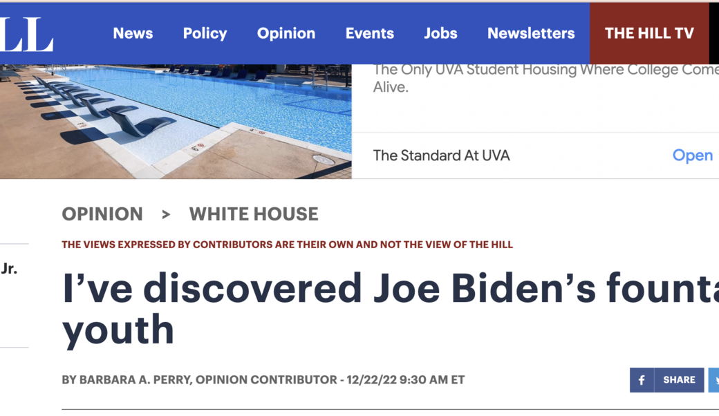 screenshot of article headline